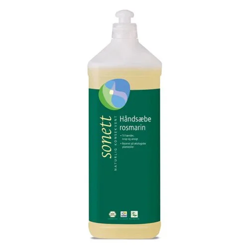 Sonett Håndsæbe rosmarin - 1 ltr