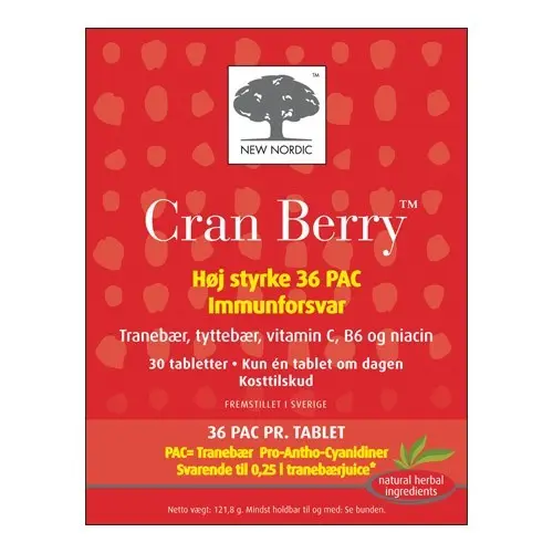 Cran Berry - 30 tabletter