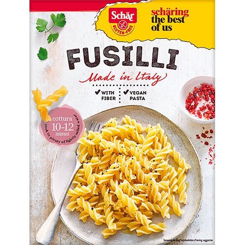 Pasta skruer Fusili Glutenfri - 500 gram