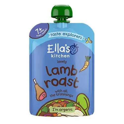 Ellas Kitchen lam/kartofel/grøntsager 7 mdr Øko. - 130 gr.