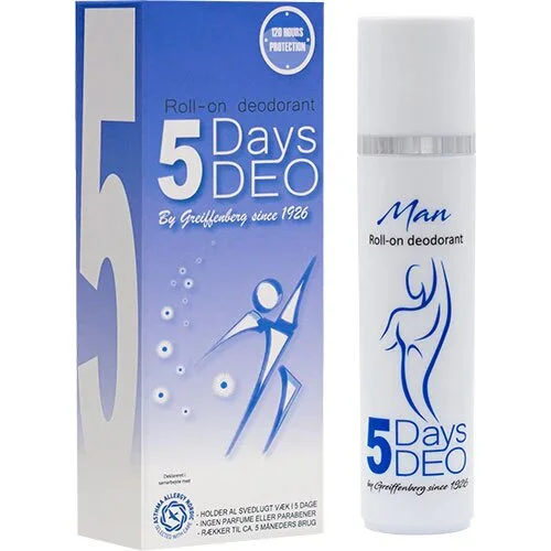5 days deo men - 30 ml.