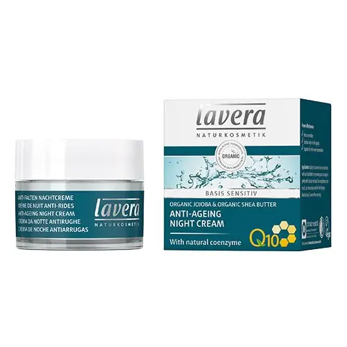 Lavera Basis sensitiv Natcreme Q10 Anti-Age 50 ml.