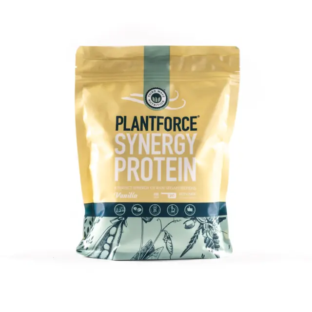Protein vanilje Plantforce Synergy 400 gram