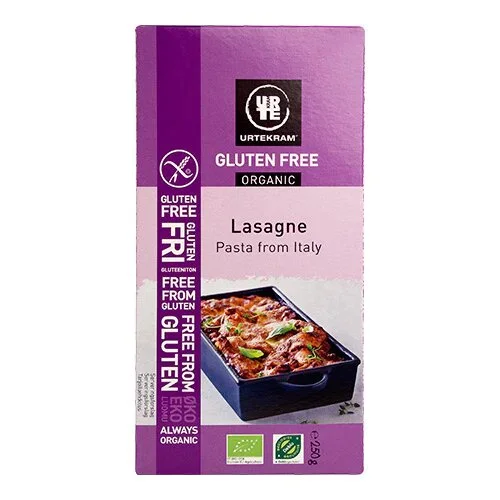 Pasta lasagne glutenfri Økologisk - 250 gram