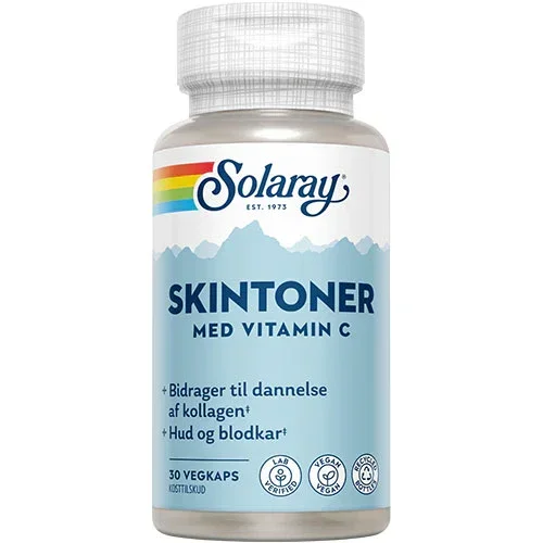 Grapenol Skintoner Solaray - 30 kapsler