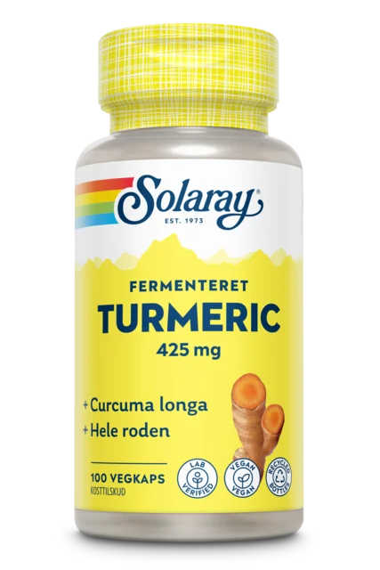 Turmeric Fermenteret - 100 kapsler