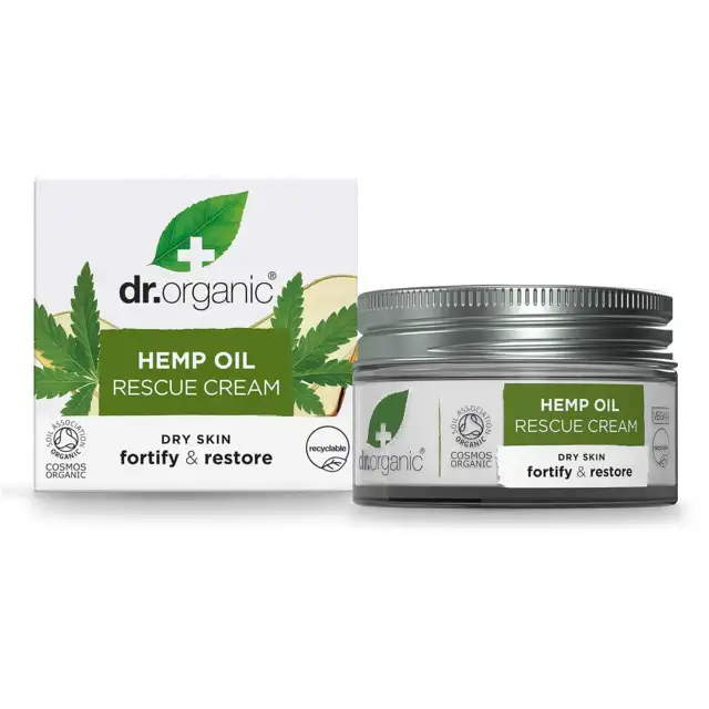 Dr. Organic 24 hr Rescue creme Hemp oil - 50 ml.