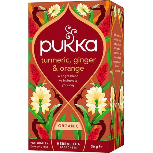 Tumeric Active te Ø Pukka - 20 breve