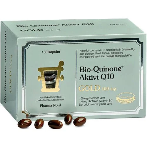 Bio-Quinone Q10 Gold 100 mg 180 kapsler + 60 kapsler gratis