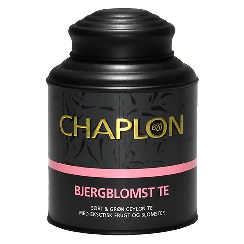 Chaplon Bjergblomst grøn te dåse Økologisk - 160 gram