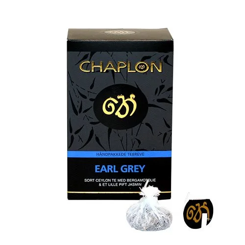 Chaplon Earl Grey sort te Økologisk - 15 breve
