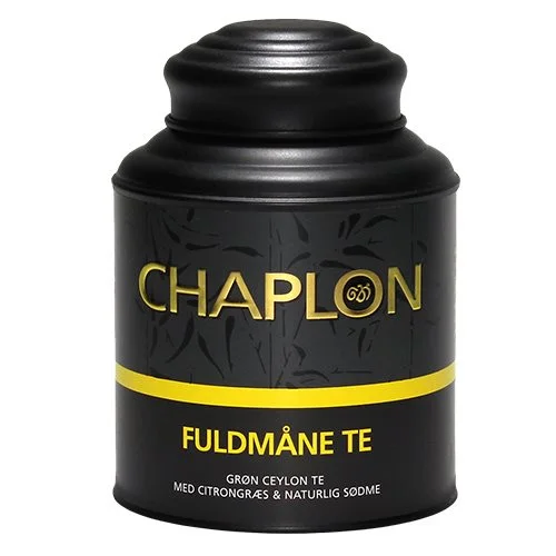 Chaplon Fuldmåne grøn te dåse Økologisk - 160 gram