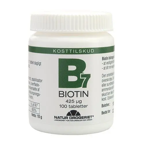 Biotin B7 - 100 tabletter