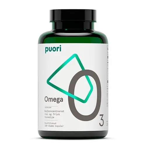 Omega-3 Puori O3 - 180 kapsler