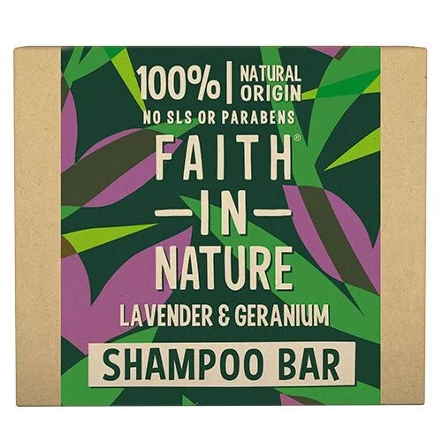 Shampoobar Lavendel & Geranium - 85 gram