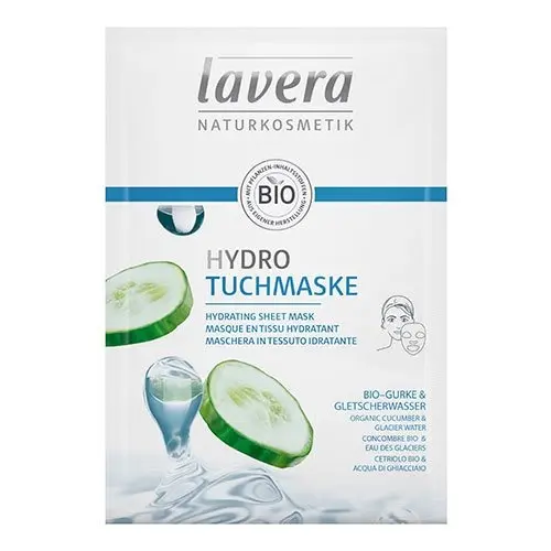Lavera Sheet Mask Hydrating m. Agurk - 1 stk