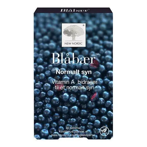 Blåbærpillen - 30 tabletter