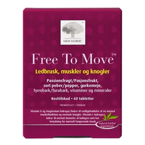Free to move - 60 tabletter