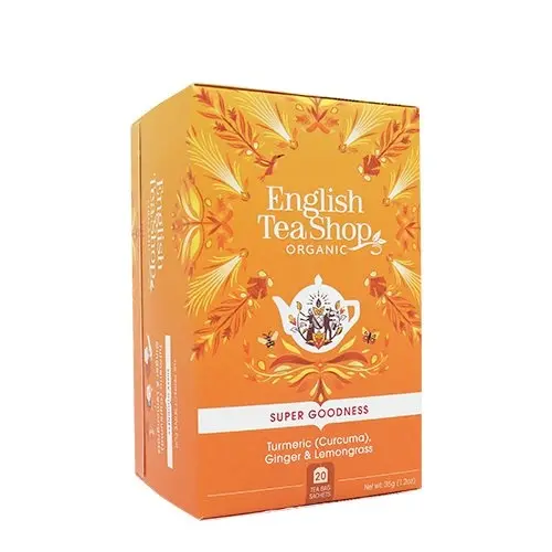 English Tea Shop Turmeric, Ginger & Lemongrass te Øko. - 20 breve