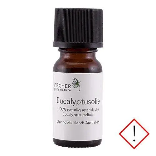 Eucalyptusolie radiata æterisk Fischer Pure Nature - 10 ml.