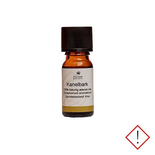 Kanelbarkolie æterisk Fischer Pure Nature - 10 ml.