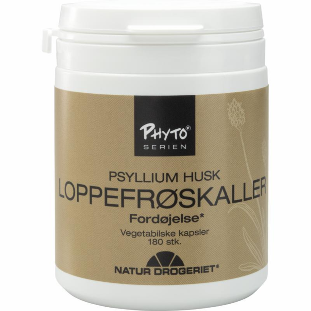 Loppefrøskaller kapsler - 180 kapsler