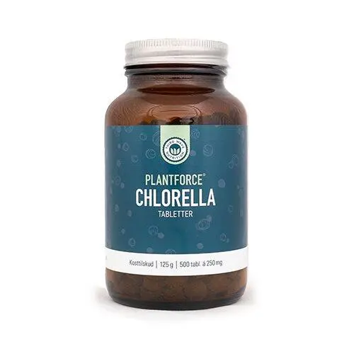 Chlorella Plantforce - 500 tabletter