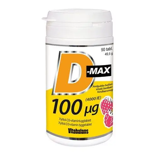 D-max 100 μg - 90 tabletter