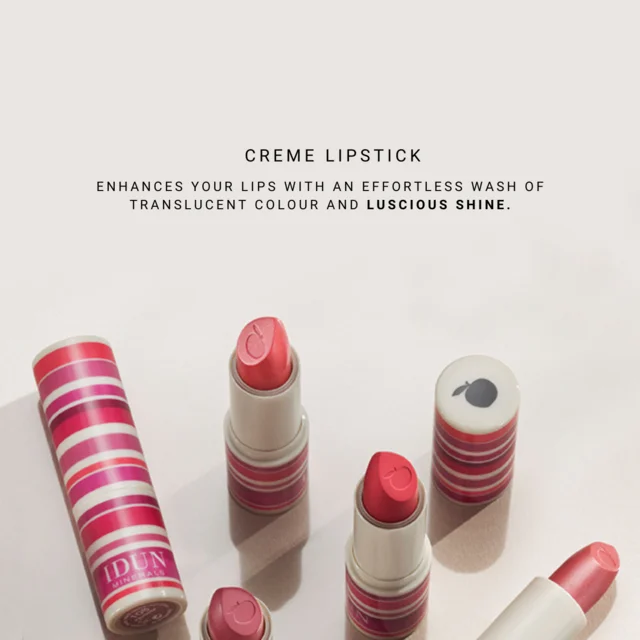 Idun Lipstick Creme Stina 208 - 3 g.