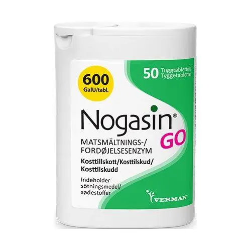 Nogasin GO - 50 tabletter