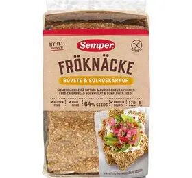 Semper Knækbrød m. boghvede og solsikkekerner - 170 g.