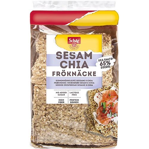 Semper Knækbrød Sesam & Chia - 170 g.