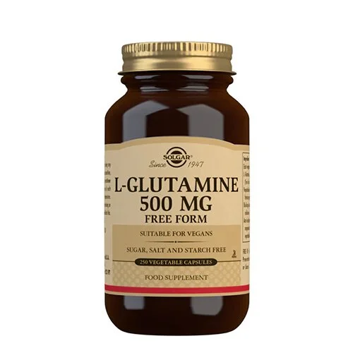 Solgar L-Glutamin 500 mg. - 50 kapsler