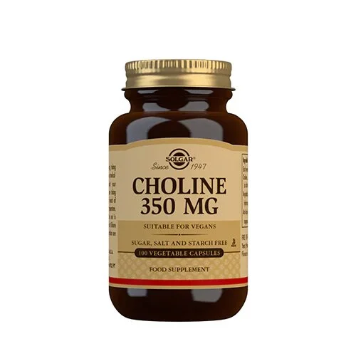Solgar Choline 350mg - 100 kapsler