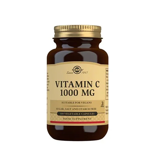 Vitamin C 1000 mg Solgar - 100 kapsler