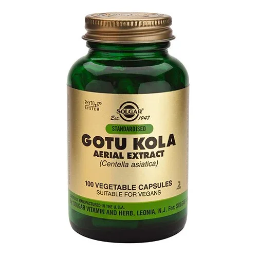 Solgar Gotu Kola - 100 kapsler