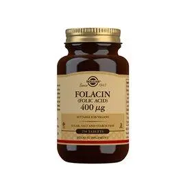 Solgar Folsyre 400 mcg (Folacin) - 250 tab.