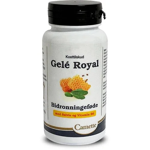 Gelé Royal m. Salvie + Vitamin B6 Camette - 120 kaplser.