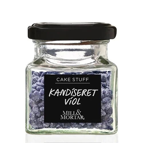 Kandiseret Viol - Mill & Mortar - 40 g.