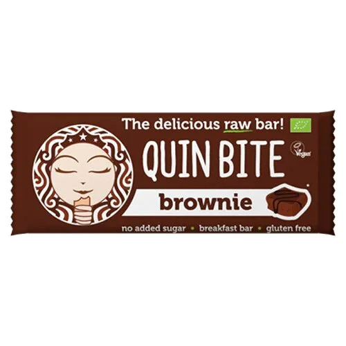 Brownie bar Ø - Quin Bite - 30 g.