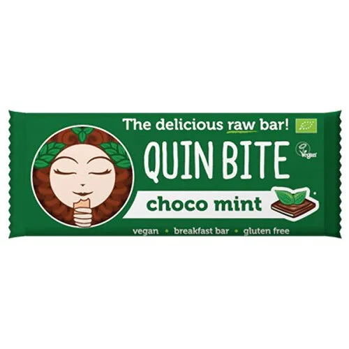 Choco Mint bar Ø - Quin Bite - 30 g.