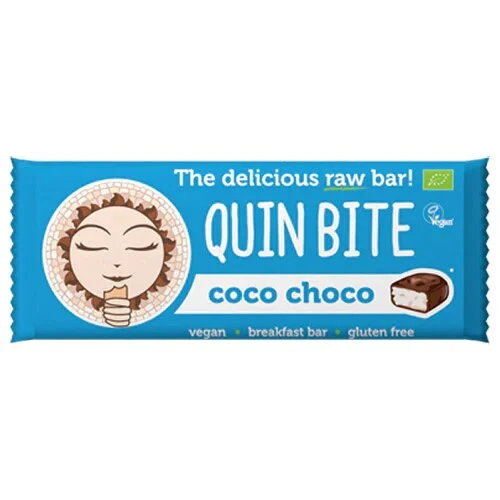 Kokos choko bar Ø - Quin Bite - 30 g.