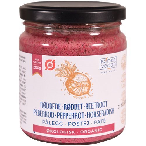 Smørepålæg Rødbede & Peberrods Ø - 200 g.