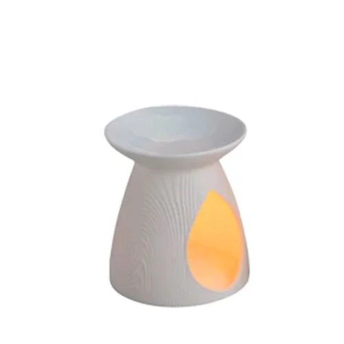 Duftlampe Dråben Wood H: 10 cm / B: 12 cm