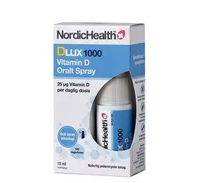 DLux 1000 Vitamin D Oral spray - 15 ml (U) (Bedst før 08-2023)