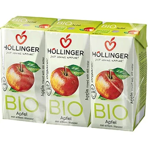 Hollinger Æblesaft Ø 3x200 ml