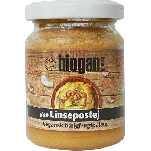 Biogan Linsepostej Ø - 115 g.