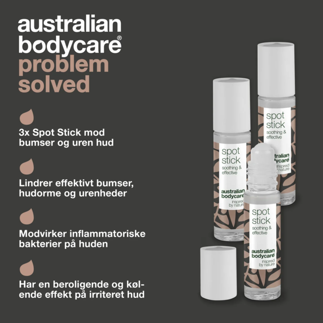 Australian Bodycare 3 Spot Stick 3x9 ml - værdi 239,95 kr