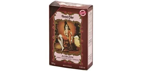 Henna Pulver Mahogni Mørk Auburn - 100 gram