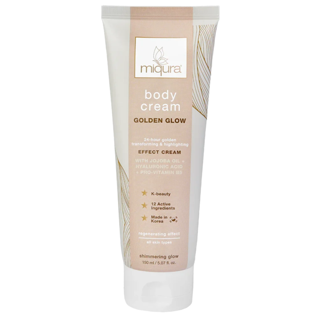 Miqura Golden Glow Body Cream - 150 ml